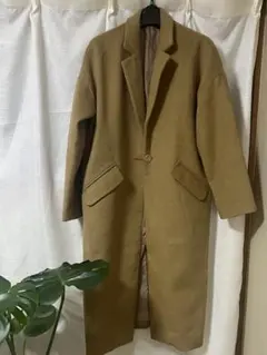 ubn hymns キャメル ロングコート