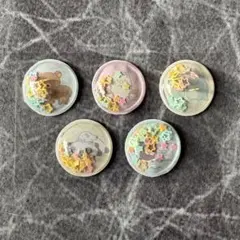 動物キャラクターシール 5個セット