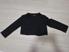 COMME CA ISM 黒 ボレロ 110A