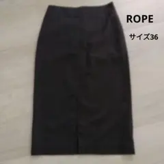 ROPE　タイトスカート ブラウン　36のサムネイル
