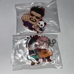 呪術廻戦 キャラばんちょうこうラバーマスコット 死滅回遊 虎杖悠仁　伏黒恵