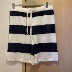 新品　ジェラートピケオム スムーズィー ボーダー　ハーフパンツ M