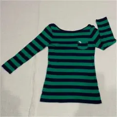 可愛い♡アバクロンビー&フィッチ　ボーダーカットソー　トップス　サイズXS