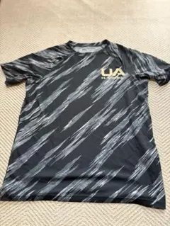 Under Armour HeatGear Tシャツ YXL 黒/グレー