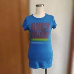 JUICY COUTURE 半袖Tシャツ 青　Sサイズのサムネイル