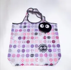 まっくろくろすけ　エコバッグ　可愛い　ギフト　誕生日　クリスマス　プレゼント