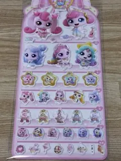 立体シール ぷっくりシール ピンク