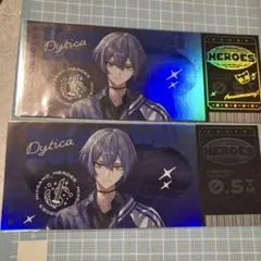 にじさんじ Dytica 小柳ロウ ランダムホログラムチケット風カード