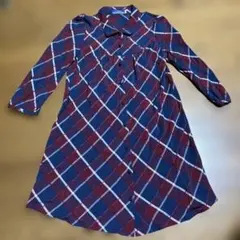 BURBERRY ブルーレーベル チェック柄 ワンピース 38