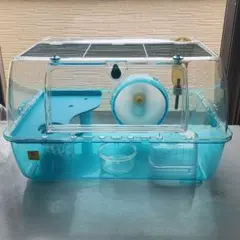 ルーミィ　ハムスターハウス　飼育キット　ブルー　おまけ付きのサムネイル