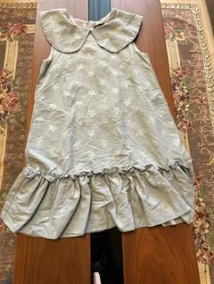 BeBe Petits Pois Vert 150 ワンピース べべ