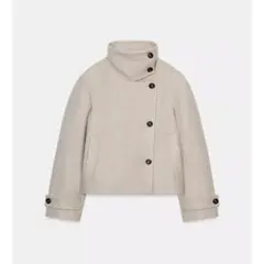 ZARA ショートコート　ベージュ