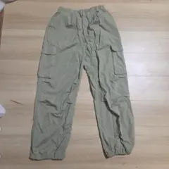 GU カーゴパンツ レディース Sサイズ カーキ