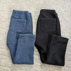 ユニクロ　レギンス　フリース　90　セット　まとめ売り　パンツ