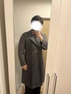 TSUBAME COAT ヴィンテージ トレンチコート グレー ダブルブレスト