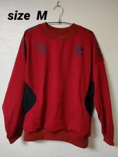 ヒュンメル × AddElm FOJE スウェット 赤 M