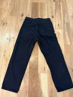 26SS☆KAJA MEDIUM BAGGY BLACK DENIM PANTS - メルカリ
