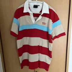 VANS ストライプ ポロシャツ Lサイズ