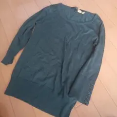 MaxMara WEEKEND ニット ダークグリーンWOOLシルクのサムネイル