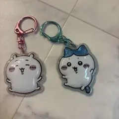 ちいかわ　ぷっくりったいキーホルダー　ちいかわ ハチワレ セット