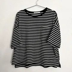 SUN VALLEY ボーダー 半袖 Tシャツのサムネイル