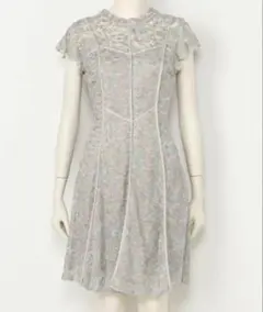 リリーブラウン LilyBrown 総刺繍ワンピース