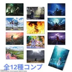 ファイナルファンタジーVII リバース ミニクリアポスター 全12種コンプ
