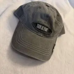 TWICE グレーキャップ 'THIS IS FOR'