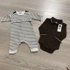 プチバトー　ベビーギャップ　ロンパース　セット