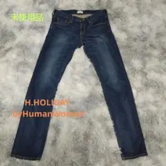 レア極美品H.HOLIDAY byHumanWomanダークブルーデニム Sのサムネイル
