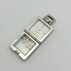 【美品】新品電池 MIKIMOTO ペンダントウォッチ 7Pパール レディースのサムネイル