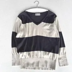【美品/現行タグ】ジョンスメドレー　洗える　シーアイランドコットン　ニット