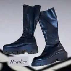 Heather ロングブーツ　着画ありのサムネイル