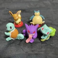 ポケモン　ガチャガチャ　マスコット　5点セット