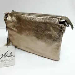 新品未使用アウトレット品イタリア製クラッチバッグ 送料込　MARLON