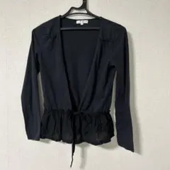 anyFAM 長袖 カーディガン 블랙