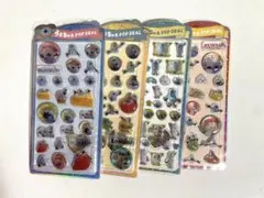 うるちゅるシール パペットスンスン 4枚セット