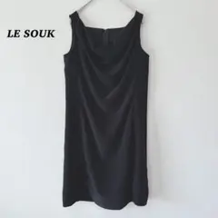 LE SOUK ルスーク　ノースリーブ　ワンピース　ドレス　綺麗目　ひざ丈のサムネイル