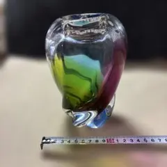 ガラス　花瓶　レトロ最終価格のサムネイル