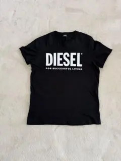 【美品】DIESEL メンズ　ブラック Tシャツ Lサイズ
