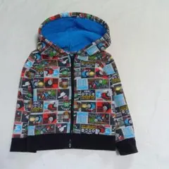 トーマス・フレンズ フード付き パーカー 裏起毛 110