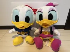 ディズニー　ドナルド&デイジーぬいぐるみ2体セット　海賊バージョン
