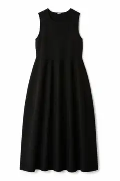 【現行品・美品・未使用】Mila Owen ワンピース ノースリーブ 黒 S