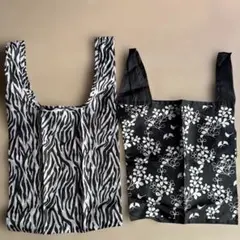 あやの様　 エコバッグ ゼブラ柄