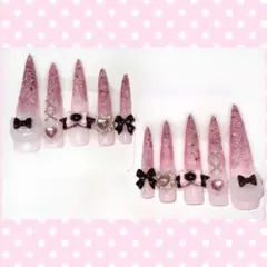 ♡現品♡ 地雷 量産 ねこ ネイルチップ