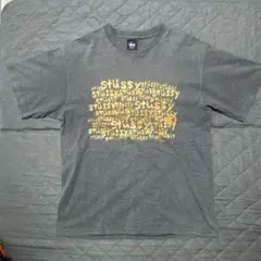 【希少】OLD Stüssy USA製 グレー Tシャツ Lサイズ