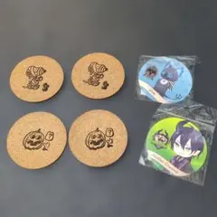 スヌーピー コルクコースター☆ツイステ コースター ☆6点セット