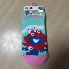 ミャクミャク　シナモロール 靴下 EXPO2025