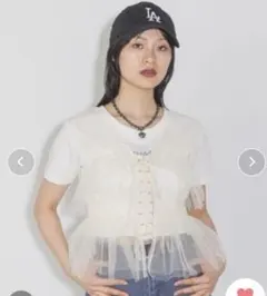 PAGEBOY ページボーイ　レースUPチュールベストのサムネイル