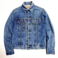 70s 80s Levi’s 70505 4th ケアタグ　縦落ち アメリカ製